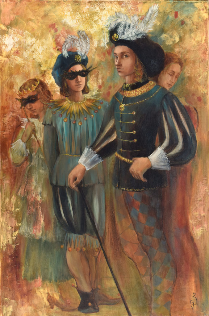 « Masquerade », 80×120