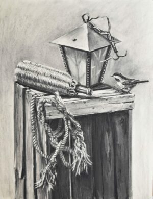 Nature-morte avec l'oiseau