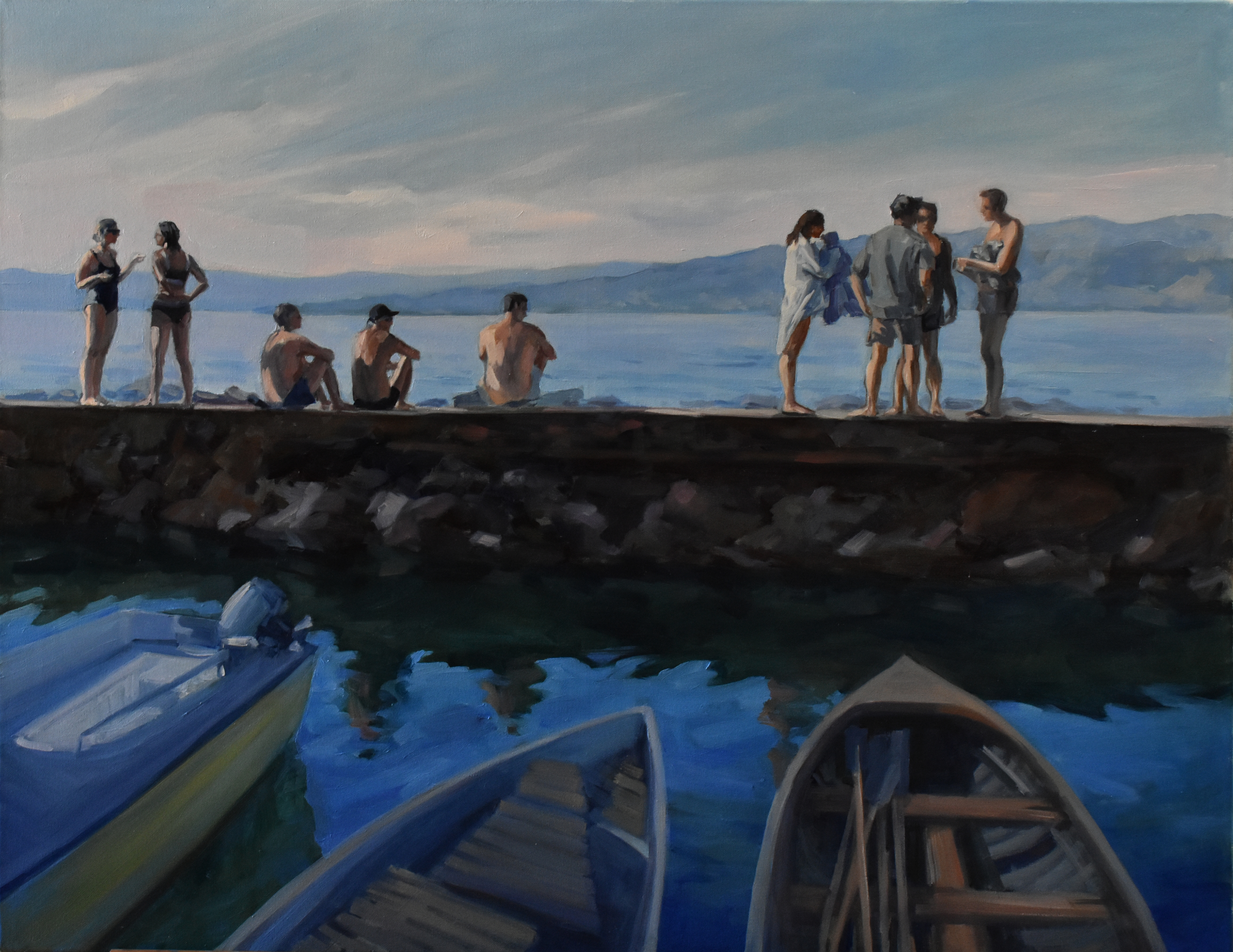"Fin d'été au Leman"
